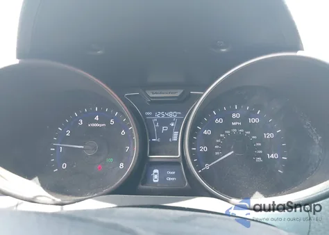 2013 Hyundai Veloster Turbo W/Black from USA, damaged, VIN KMHTC6AE7DU142860